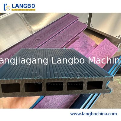 Linea 100 dell'estrusione di profilo del CE WPC - alta capacità di produzione 150KG/H