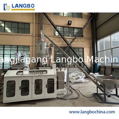 Linea 100 dell'estrusione di profilo del CE WPC - alta capacità di produzione 150KG/H