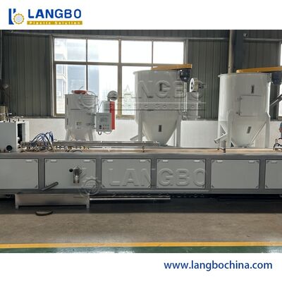 WPC Decking Line with Wear Resistance and Compressive Strength Suitable for Outdoor Decking