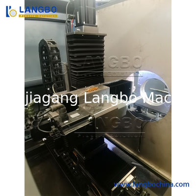 CNC Pipe Threading Lathe with 16-630mm Pipe Diameter CNC/PLC Control System and Automatic Centering and Feeding