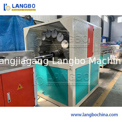 Fibra gemellata conica a basso rumore del PVC dell'estrusore a vite che rinforza fabbricazione morbida del tubo