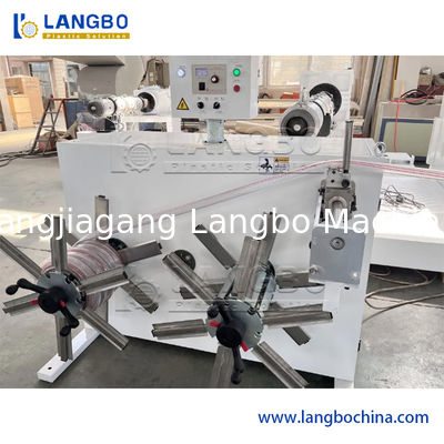 Macchina per tubi flessibili da giardino in PVC, macchina per l'estrusione di tubi in plastica PVC morbida rinforzata con fibra intrecciata