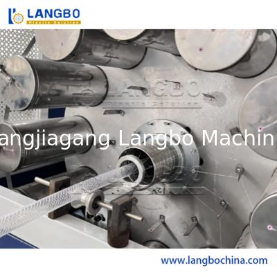 Macchina per estrusione di tubi in plastica PVC UPVC/CPVC/HDPE/PE per antincendio, acqua, fibra rinforzata, tubo intrecciato da giardino