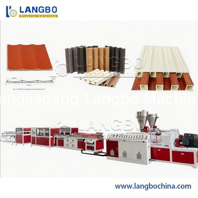 Pannello scanalato in PVC con protezione in materiale ecologico