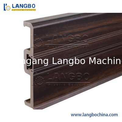 PVC Skirting Board con autoadesivo, installazione senza trapano, decorazione della casa