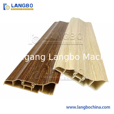 PVC Skirting Board con autoadesivo, installazione senza trapano, decorazione della casa