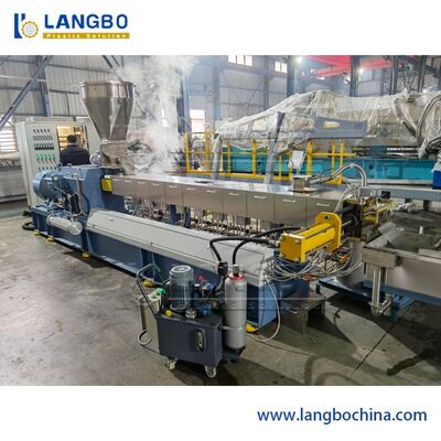 plastica 150kg/H che pelletizza alimentazione superiore azionata automatica dei semi a macchina