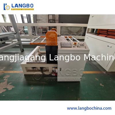 Strato automatico del PVC che fa macchina, linea di produzione del PVC del pannello della cavità di potere 55KW