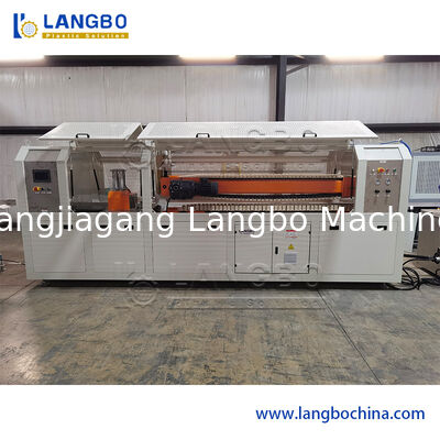 55/110 Extruder a doppia vite conica Linea di estrusione per profili in PVC per tronco di cavi da 1180 mm con potenza motrice di 22 kW