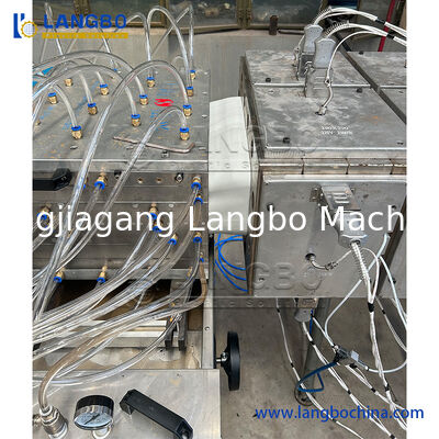 Estrusore per profili in plastica PVC PP HDPE Mpp PE PPR UPVC Macchina per la fabbricazione per estrusione