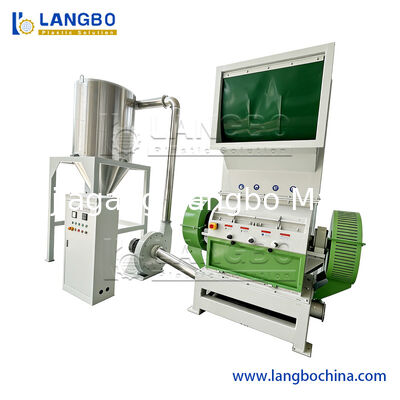 Macchina per la frantumazione di bottiglie di plastica di scarto, trituratore per barili/tubi/pallet in PVC per animali domestici