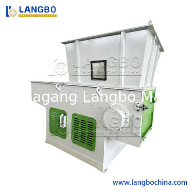 Macchina Trituratrice per la Riciclaggio di Scarti di Cartone, Carta, Pneumatici, Gomma, Legno, Ceppi, Barili, Tamburi, Tubi e Plastica