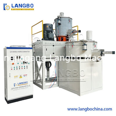 Macchina automatica del miscelatore del PVC di iso con il rendimento elevato durevole dei trasportatori di vite