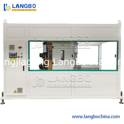 PE di grande diametro tubo a parete cava doppia singola vite estrusore estrussione linea di produzione di plastica macchina