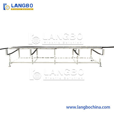 PE di grande diametro tubo a parete cava doppia singola vite estrusore estrussione linea di produzione di plastica macchina