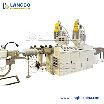 Produzione di plastica dell'estrusione del tubo di PPR con il telecomando dello SpA di Mark Line 63mm