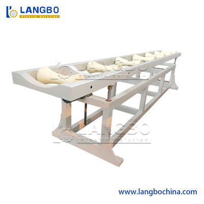 UPVC 75- 250 mm Pvc Pipe Extrusion Line Machine con estrusore 80/156