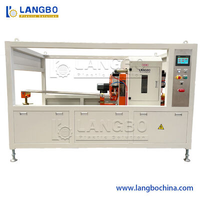 Linea di produzione di plastica del tubo del PVC estrusore a vite gemellato conico della macchina