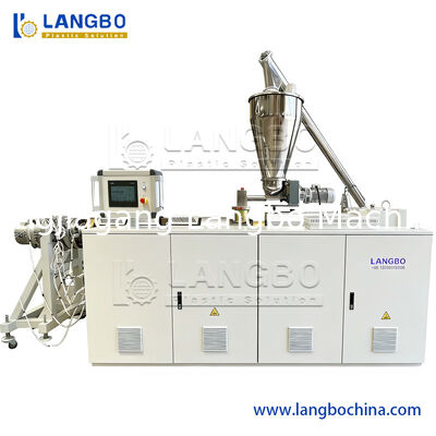 16 a 1600 mm Plastico PVC PPR PE HDPE Linea di estrusione per tubi di gas di irrigazione di approvvigionamento idrico