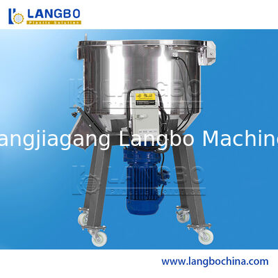 Miscelatore verticale di granuli di plastica verticale per miscelazione industriale di masterbatch di colore PP PE