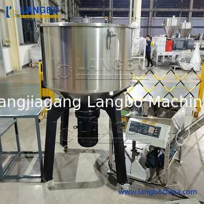 Pellettini di plastica in acciaio inossidabile Miscelatore di colori di plastica verticale