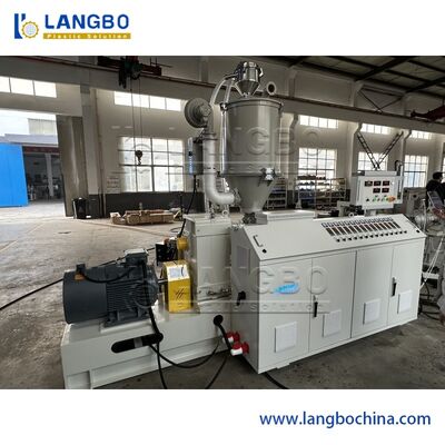 3 strati di co-estrusione PPR Pipe Extrusion Line con 350 kg/h Capacità e controllo  PLC