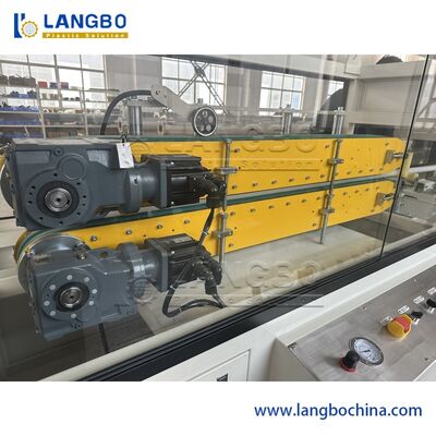 Linea di produzione per estrusore di tubi in plastica PE/PP/HDPE per gas/acqua/PVC/PPR Pert