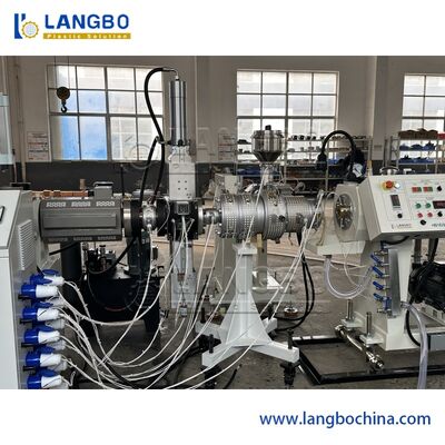 Linea conica misurare online dell'estrusione del tubo di PPR del peso del tubo della vite del gemello