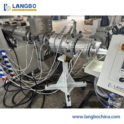 Linea a basso rumore 3 fabbricazione dell'estrusione del tubo di 20-63mm PPR del tubo della fibra di vetro di strato PPR