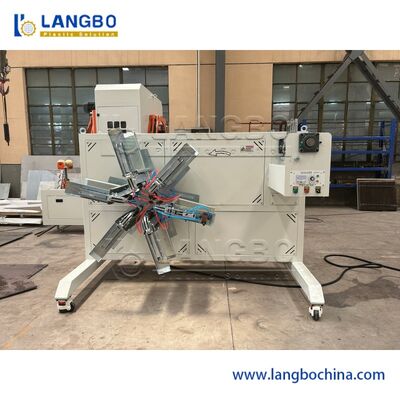 Macchina automatica per l'avvolgimento di tubi in PE per sistemi di irrigazione