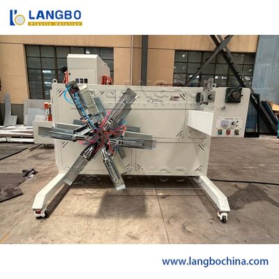 Macchina automatica per l'avvolgimento di tubi in PE per sistemi di irrigazione