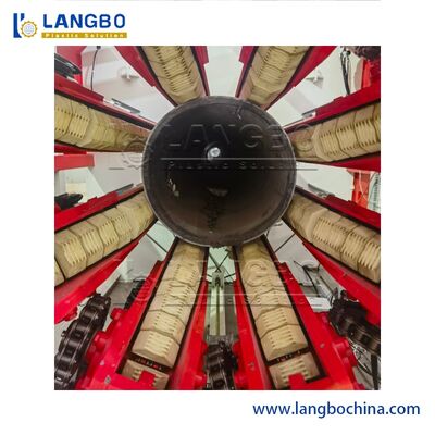 Plastico PVC tubo di drenaggio dell'acqua estrusore tubi ondulati Extrusion Making Machine