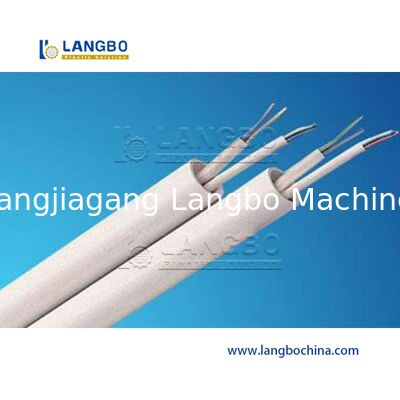 Linea di estrusione per tubi in PVC con macchina sbavatrice per la produzione di tubi