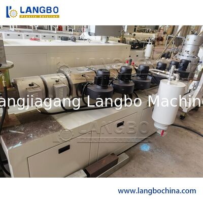 Estrusore a vite della metropolitana del tubo flessibile unità di elaborazione/del PVC singolo 15 ad alto rendimento - 200mm avvitano il diametro