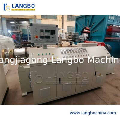 Estrusore a vite del gemello del PVC della tubatura dell'acqua, macchina di plastica dell'estrusione di controllo automatico