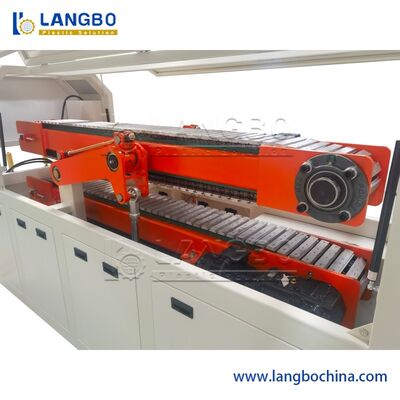 Macchina per la produzione di media per biofiltri MBBR (Moving Bed Biofilm Reactor) per il trattamento delle acque reflue, macchina per la produzione di media biofiltro in HDPE, macchina per la produzione per estrusione di media portanti MBBR