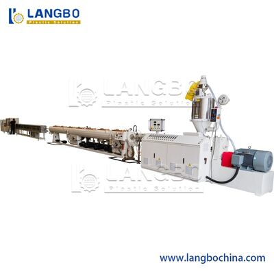 Linea dell'estrusione del tubo del PE del certificato di iso con il processo di raffreddamento/di calibratura