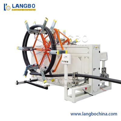 Linea dell'estrusione del tubo del PE del certificato di iso con il processo di raffreddamento/di calibratura