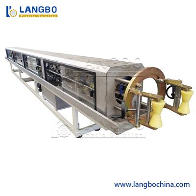 Linea di produzione di condotti per cavi in PE/Macchina per la produzione di estrusione di tubi in HDPE con anima in silicone