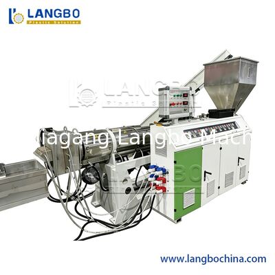 Plastic Extruder PVC Pet PP PE Pelletizing Recycling Plastic Granulating Extrusion Machine/Production Line