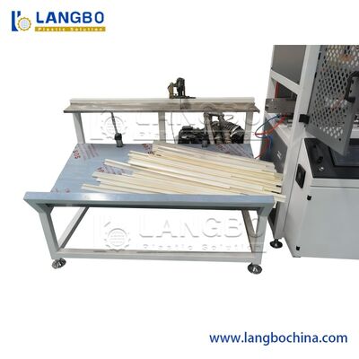 Macchina per la produzione di profili per cartellini in PVC/Macchina estruder per profili per scaffali per etichette in PVC