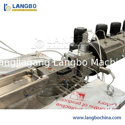 Macchina per la realizzazione di profili in PVC Plastico Etichette di prezzo in PVC Profile Extruder Machine per i supermercati