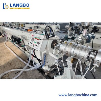 Linea di produzione di tubi in HDPE con estrusore monovite a coppia elevata