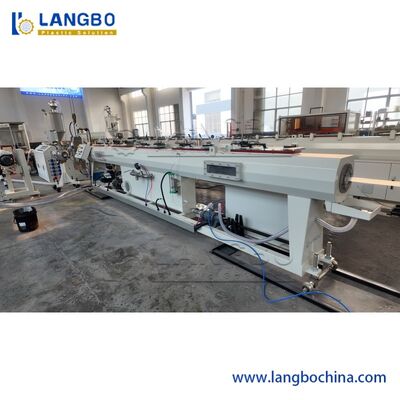 Linea di estrusione per tubi in PE a doppio strato singolo e multistrato da 75-315 mm / Macchina per la produzione di tubi in HDPE / Linea di produzione di tubi in plastica