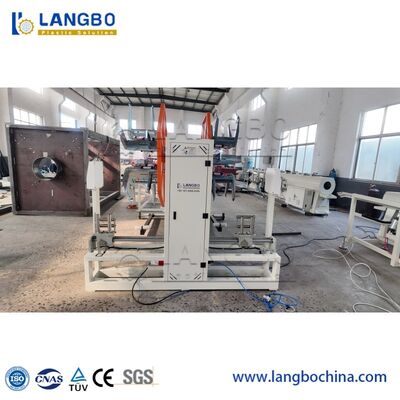 20-90mm PE HDPE PPR Plastica Acqua Gas Oil Pipeline tubo di produzione di estrussione Linea di produzione di una singola vite Extruder Pipe Making Machine