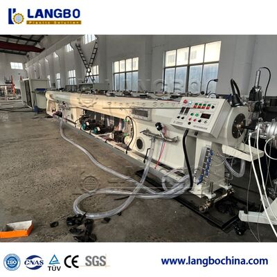 Linea di produzione di tubi in HDPE con estrusore monovite a coppia elevata