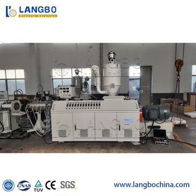 Linea di estrusione di tubi in PE-HDPE con portata di 16-800 mm e capacità di 60-900 kg per tubi per acqua e condotti
