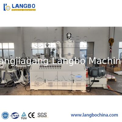 16 a 1600 mm Plastico PVC PPR PE HDPE Linea di estrusione per tubi di gas di irrigazione di approvvigionamento idrico