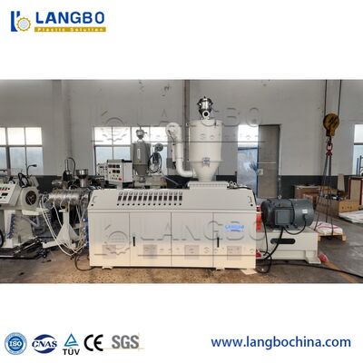 Linea di estrusione per tubi in PPR, HDPE, UPVC rinforzati da 20-110 mm, macchina estrusore a vite per tubi
