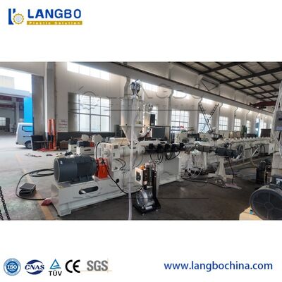 Macchina per la produzione di tubi in PE / HDPE da 16 a 400 mm e linea di produzione di tubi in plastica